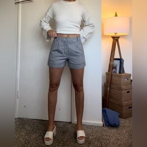 Plaid shorts